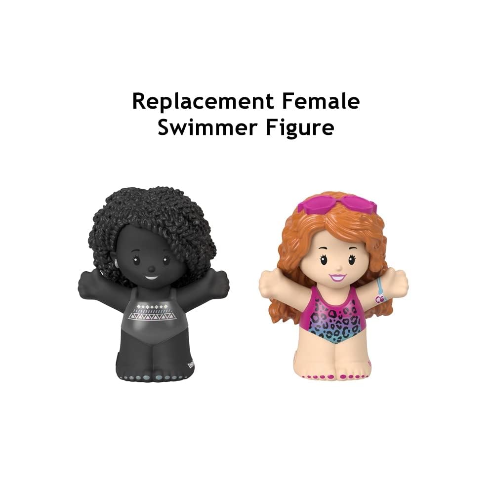 Zamienna figurka pływaka dla Fisher-Price Little People - HGP70 ~ inspirowana Barbie You Can Be Anything