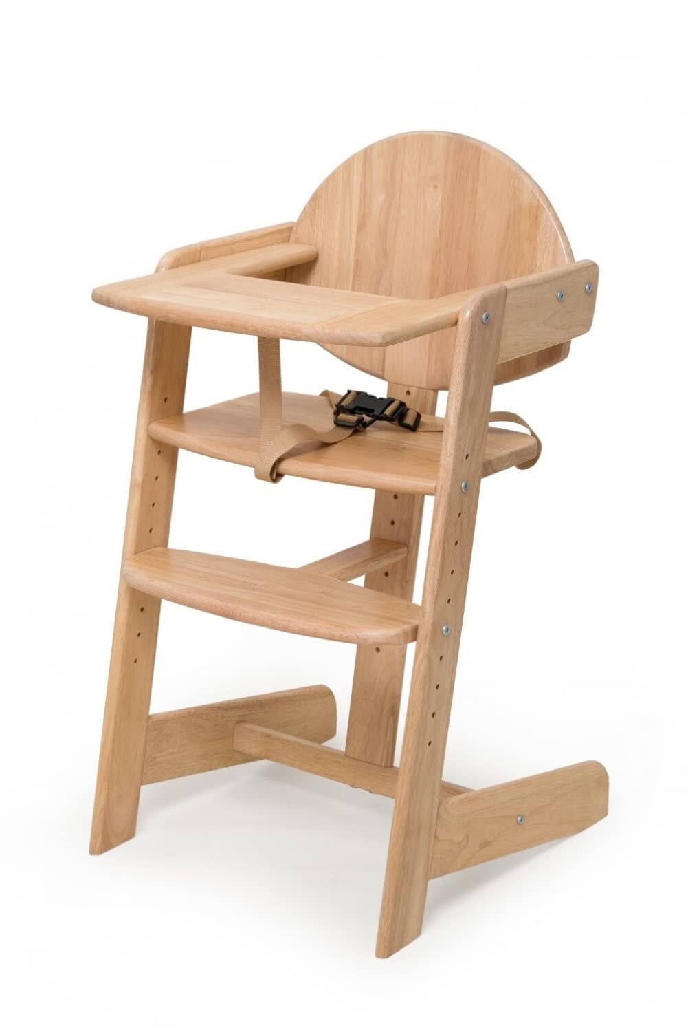 Chaise Haute Bébé Filou Up En Bois - Chaise Haute Bébé Évolutive, Chaise Enfant, Chaise Évolutive (Natural Wood)
