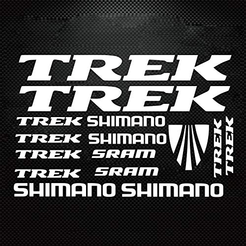 Preisvergleich Produktbild CECILIAPATER Trek Fahrrad-Rahmenaufkleber, Shimano, MTB, DH, Radfahren, Straßenfahrt, Aufkleber, Vinyl