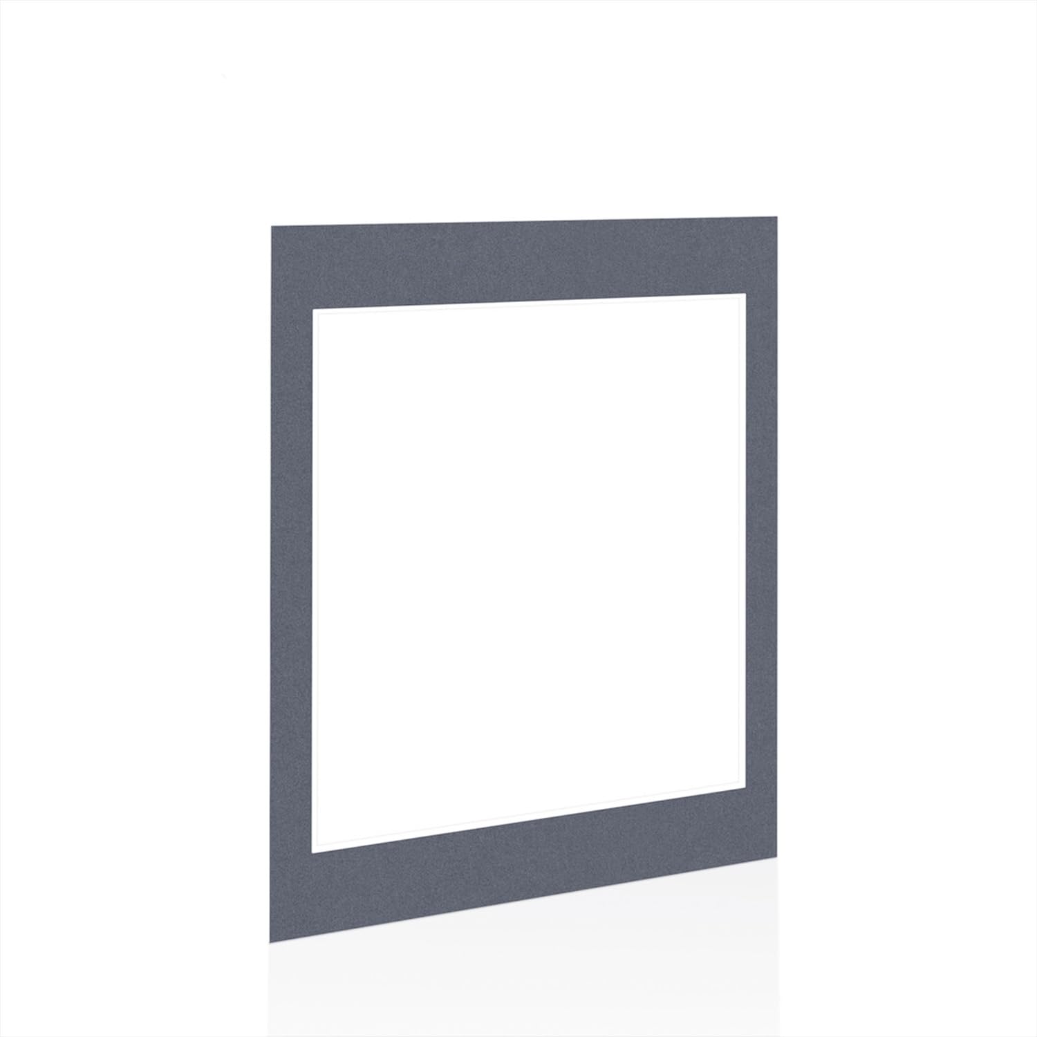 Procut Global 16x12" Charcoal Grey Picture Mount - Fits 12x10" Aperture