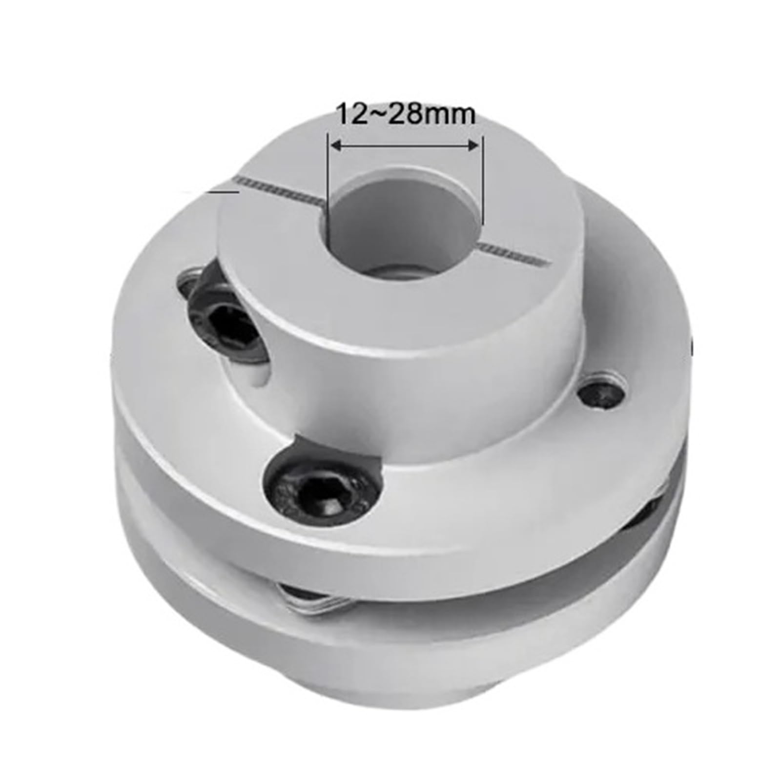 Accouplement à diaphragme à bride D68L54 LK3-C68, accouplement à diaphragme en alliage d'aluminium, 1 pièce(14x14mm)