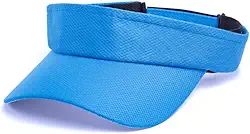 Boné de Proteção Solar para Caminhada e Corrida,Viseira Corrida Leve e Transpirável,Viseira Lisa Boné Verão Esportivo Ajustável