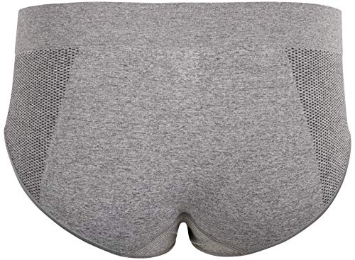 Image of Reebok Womens Hipster Panties 5 Pack Soft Stretch Underwear for Women | Moisture wicking hipster briefs with a tagless relaxed waistband Soft stretch fabric with a smooth, barely-there fit all day.