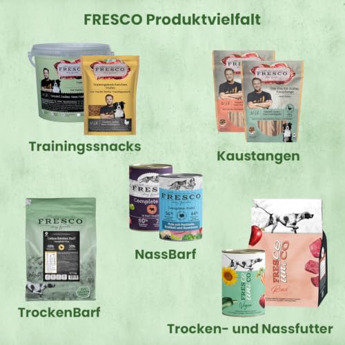 FRESCO Dog Martin Rütter Trainingsknöchelchen Huhn 1kg | Hundeleckerli