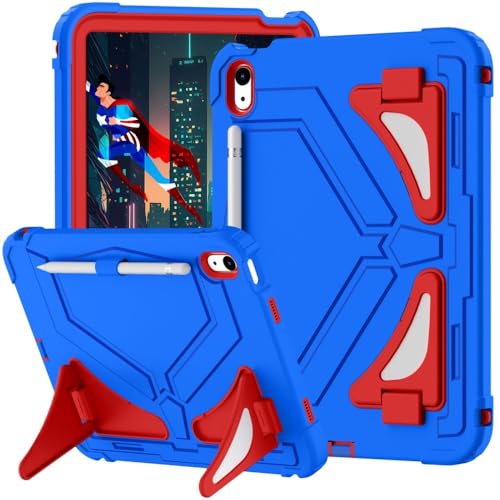 Étui iPad 10e génération coque silicone rigide avec support pour sécuriser votre tablette