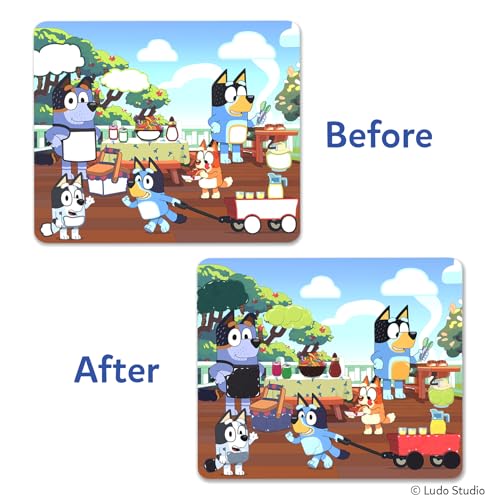 Image of Skillmatics Bluey Dot It Sticker Activity - Mess-Free Fun for Kids, 500+ Stickers, Craft Kits, DIY Activity, Travel Toys, Gifts for Boys & Girls Ages 3, 4, 5, 6, 7