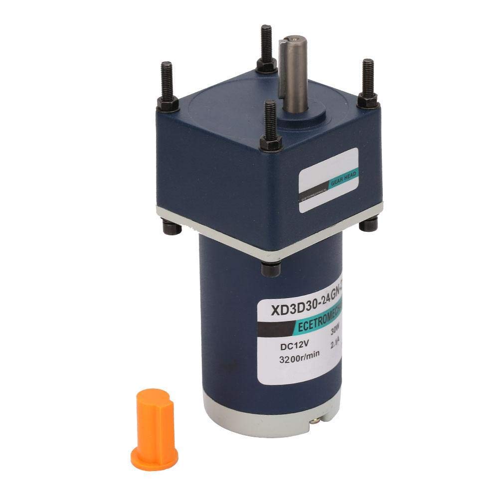Motoriduttore a magnete permanente Motore di riduzione CC Velocità regolabile DC24V 30W XD3D30-24GN-32S(Reduction ratio 60, 50RPM)