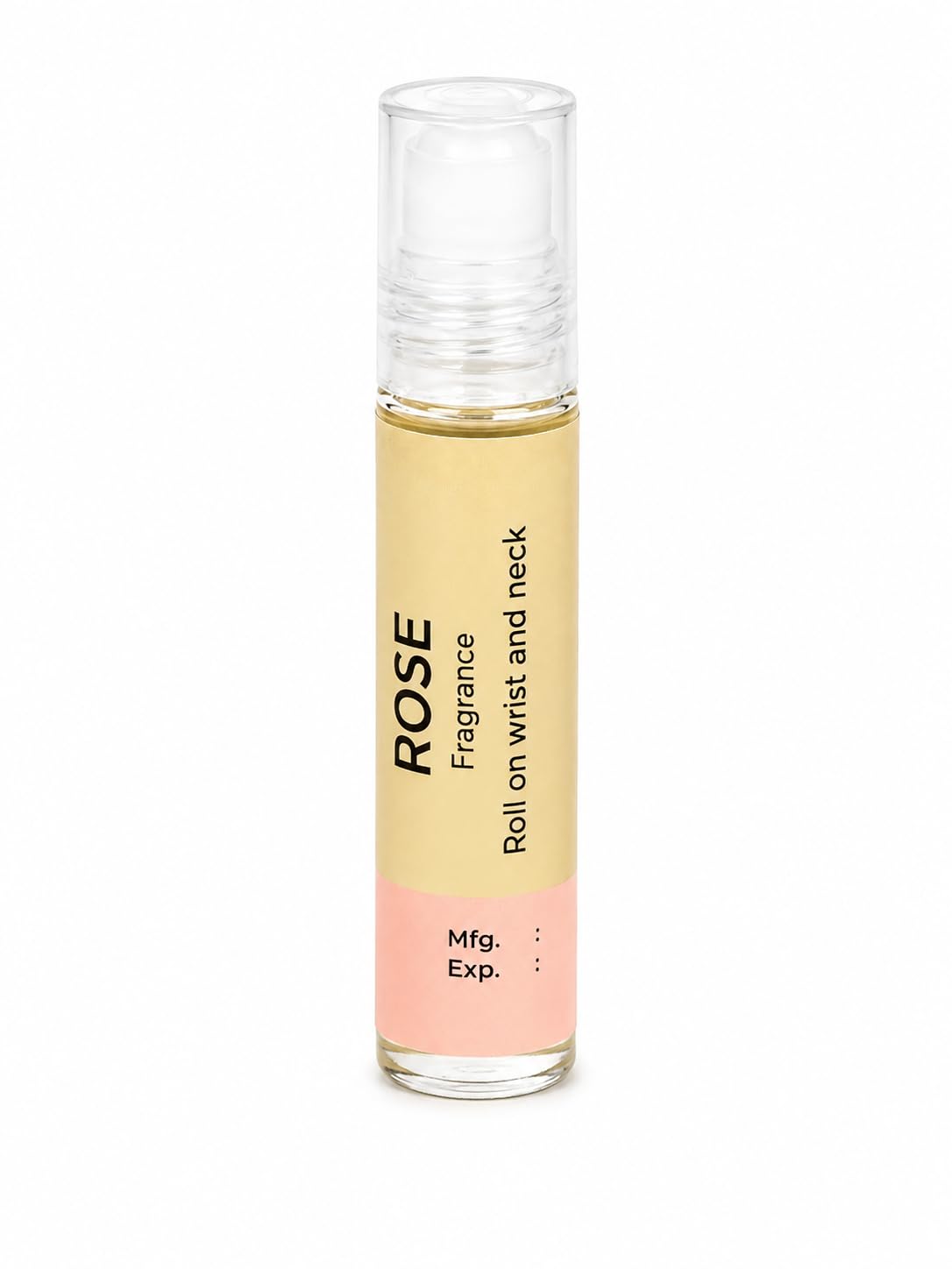 Rose Roll On Fragrance Light Brown 10ml for Men and Women | Pocket Size Aroma Roll On for Personal Fragrance Travel Carry Relaxing and Refreshing Applications-image-30