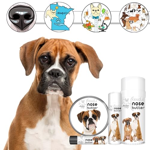 Image of The Blissful Dog Fawn Boxer Unscented Nose Butter - Dog Nose Butter, 2 Ounce