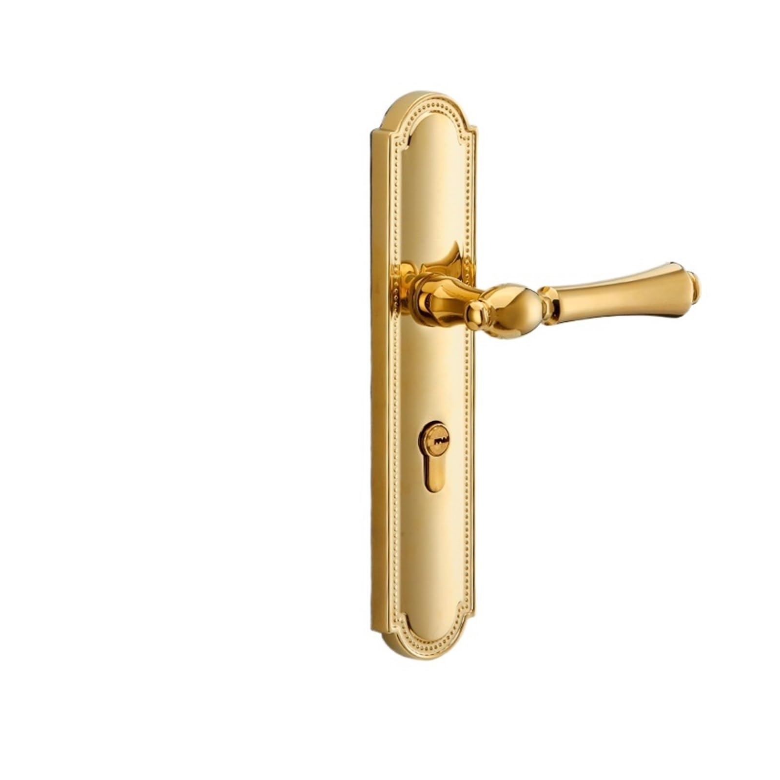 Serrure de porte magnétique en or pour un cocon familial paisible