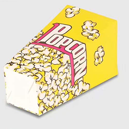 50 Unidades saco de comida de papel bolsa triangular pipoca de papel caixas de presente saco de pape