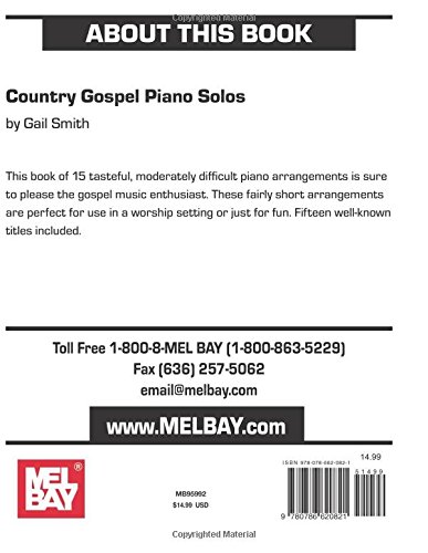 Country Gospel Piano Solos
