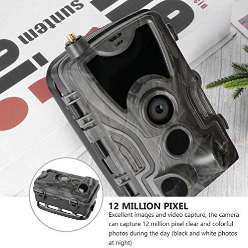 Câmera YARNOW Wild Câmeras 3G para jogos HD 1080p Wildlife Scouting Hunting Cam para monitoramento d