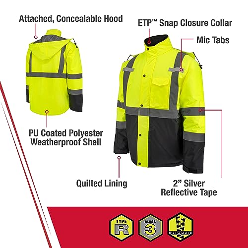 Radians Standard Class 3 Economy Parka with Quilted Lining2