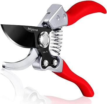 Secateurs, Heavy Duty Garden Shears with Stainless Steel Blades