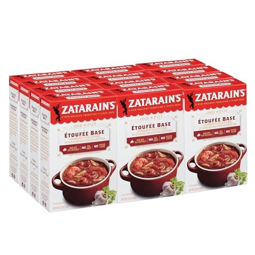 Zatarain's Étoufée Base, 3.2 oz (Pack of 12)