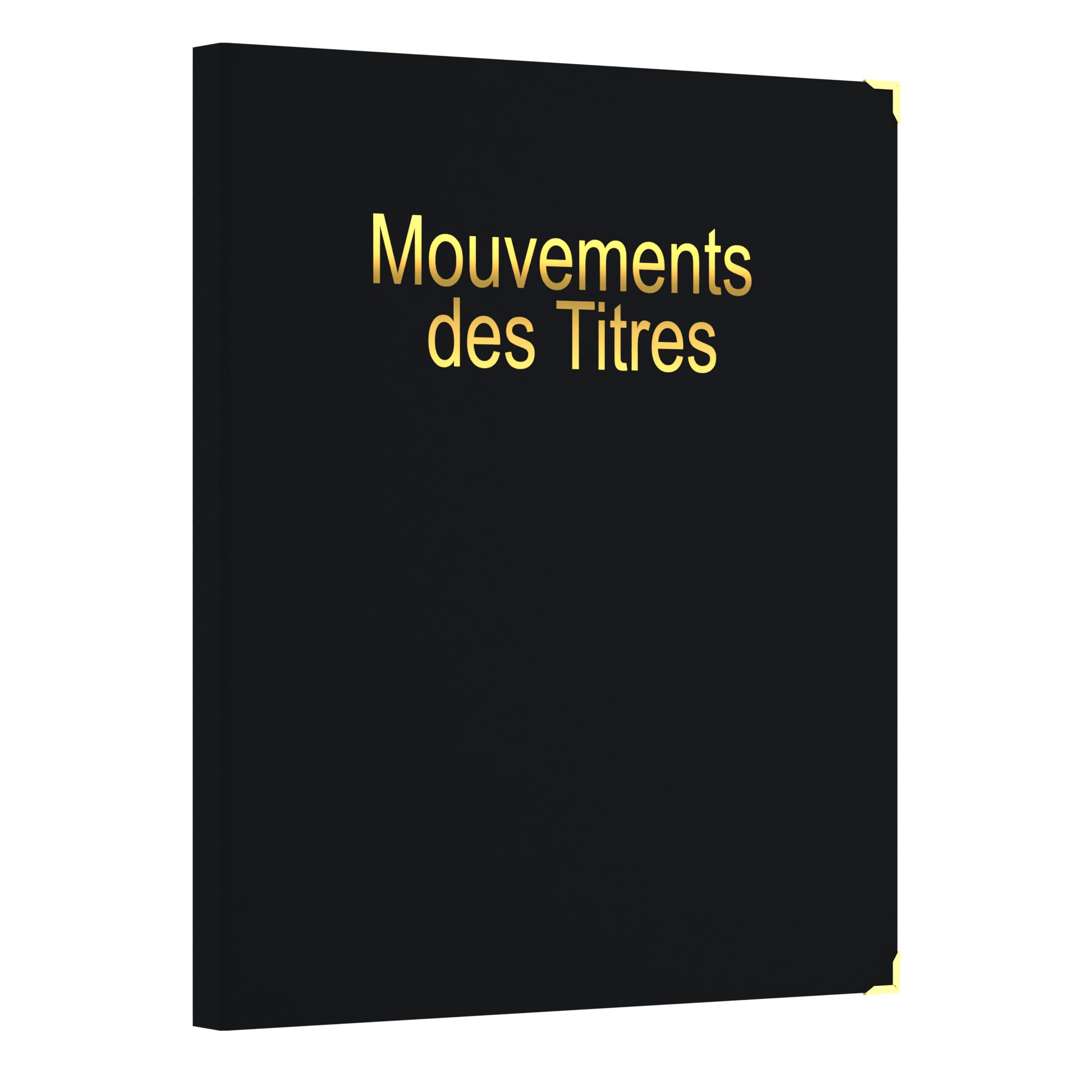 Registre Classeur ACTIONNAIRES Mouvements des Titres - Registre légal - UTTSCHEID (1, Sans Recharge)