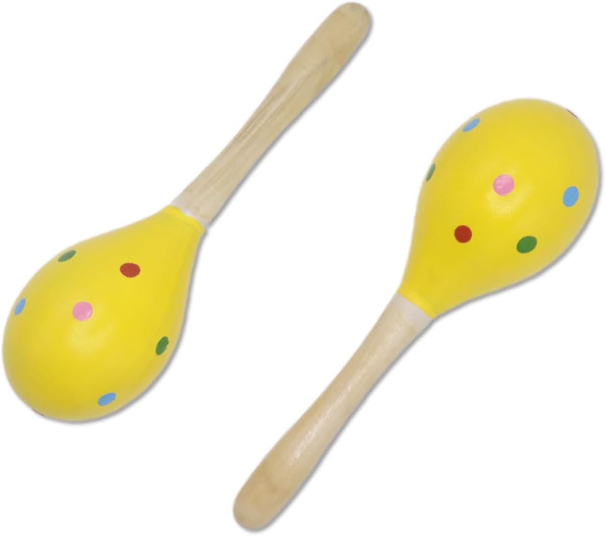 Juego de 2 maracas de madera para ritmo y percusión latina | Par de agitadores de percusión manual, salsa y rumba, juego de fiesta en el aula, herramienta de ritmo para principiantes, compatible con bandas y conjuntos