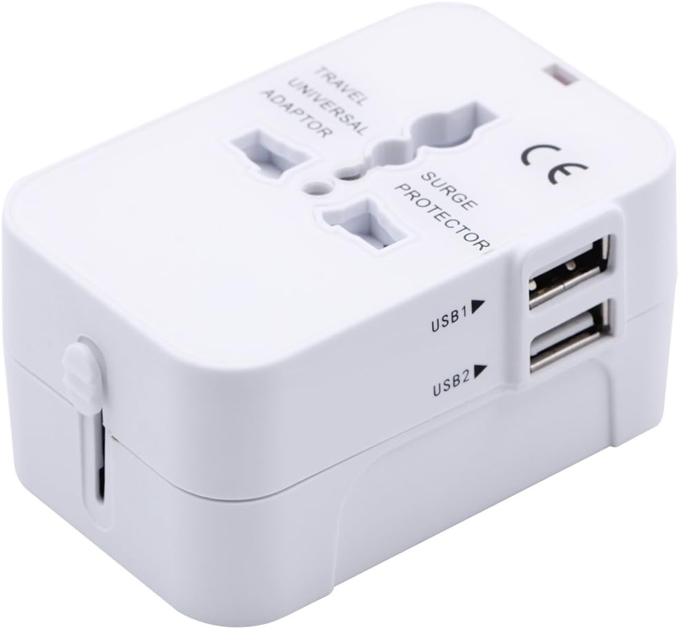 Cheerswill Multifunctional Phone Charger USB Battery Charger Universal Charger USB Adapter Plug Socket Converter USB Charger Travel Charger