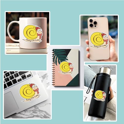 Calcomanías divertidas de vinilo para evitar confusiones de vasos 4