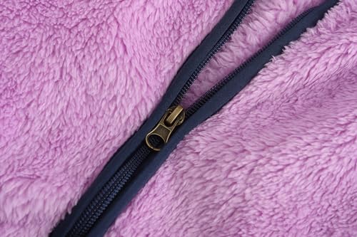 Image of Boys Girls Soft Fleece Sherpa Full-zip Jacket