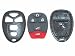 2007-2011 Chevrolet Suburban Keyless Entry Remote Replacement Case and Pad (n...