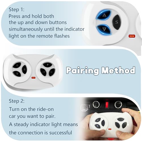 Image of ANPABO 2.4GHz Bluetooth Remote Control Replacement for Ride on Car