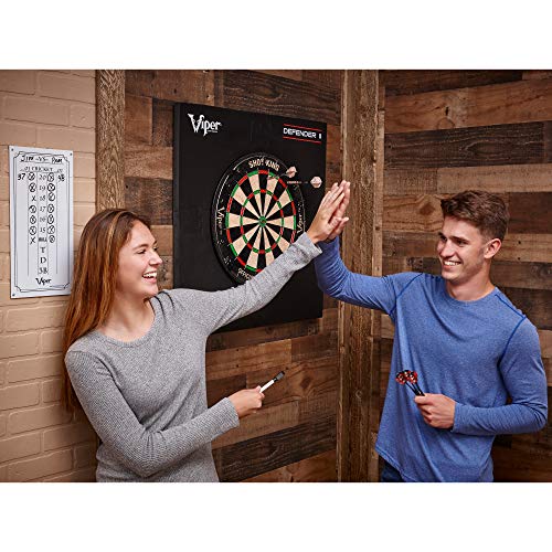 Viper Dry Erase Scoreboard, Cricket And 01 Dart Games, White, 15.375" H X 7.875" W #TOP4