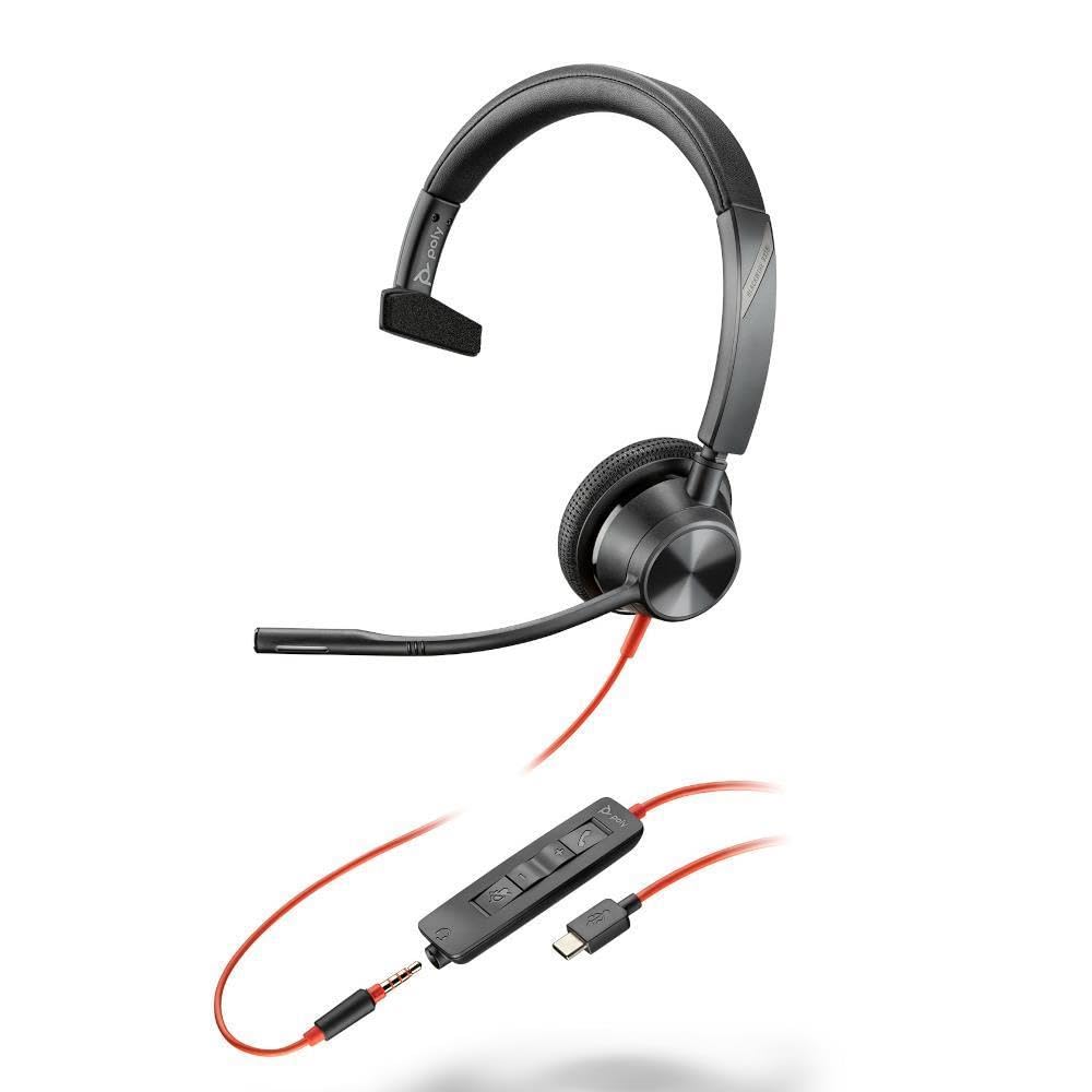Plantronics Blackwire 3315, BW3315 USB-C Headset, 213937-01-image-37