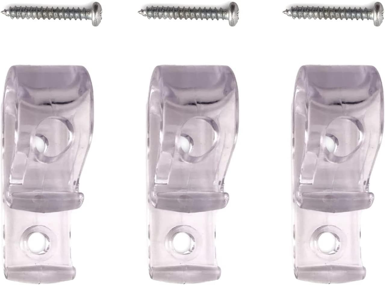 8 Pcs Roller Shade Clear Saftey Chain Retainer and Cord