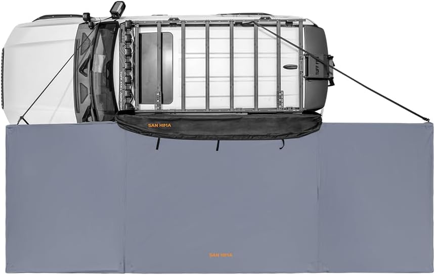 SanHima 180 Awning Free Standing, 118.4 sq.ft Vehicle Awning for SUV Truck