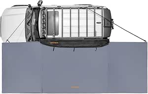 SanHima 180 Awning Free Standing, 118.4 sq.ft Vehicle Awning for SUV Truck