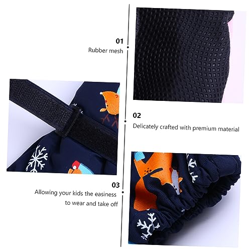 Yardwe 2 Pares luvas de esqui infantil luvas de esqui para crianças manter luvas quentes luvas para