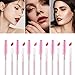 Tbestmax 400 Spoolies Mascara Wand and Lip Brush Disposable Lash Brushes for Eyelash Extensions, Lipstick Lip Gloss Wands Applicator Tool (Pink)