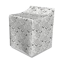 Algopix Similar Product 16 - Lunarable Sketch Washer Cover