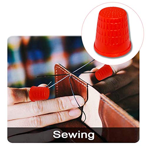 20 PCS Sewing Thimble,Sewing Thimble Finger Protector, Sewing Tools,Thimble Sewing Protector for DIY Crafts