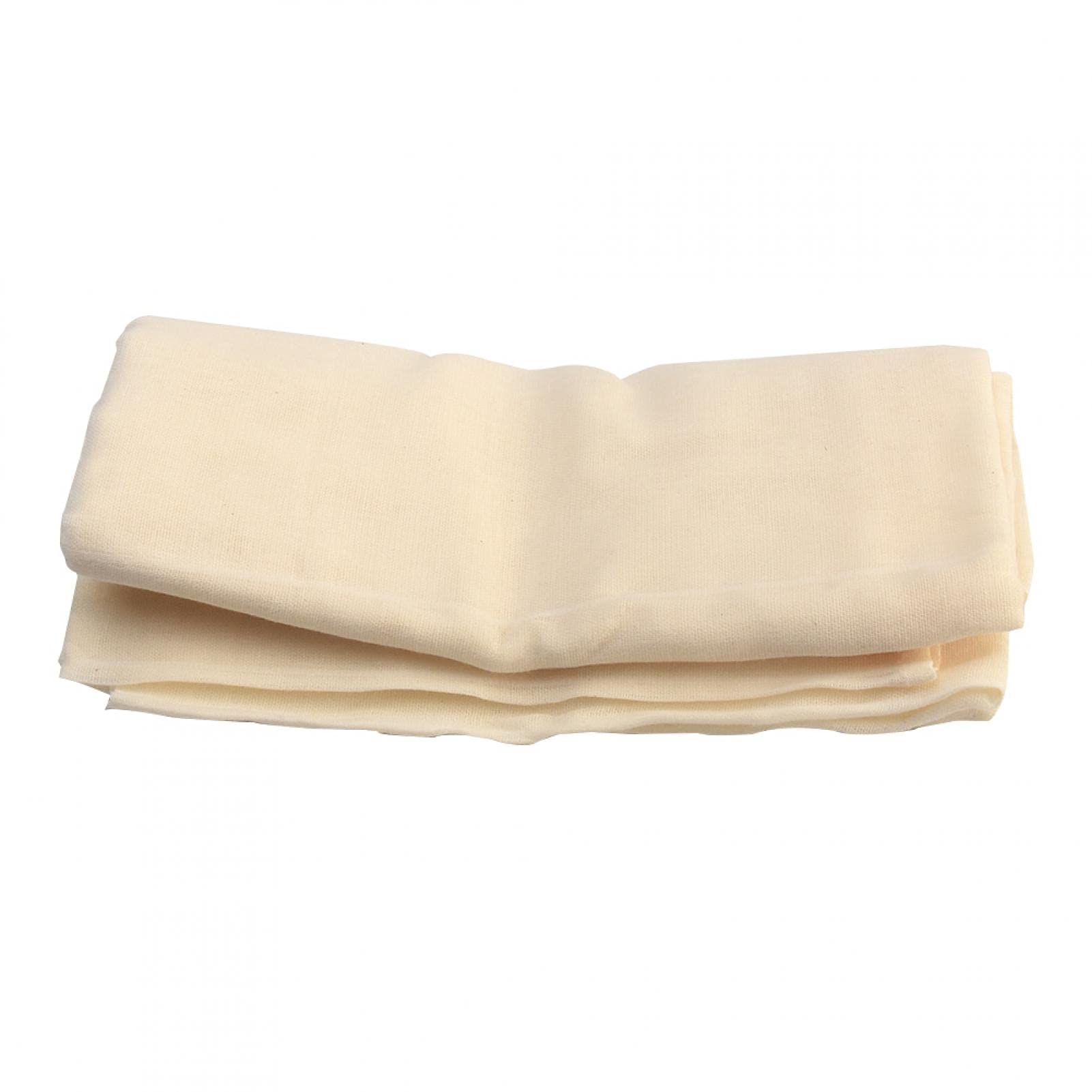 Faderr Étamine de cuisine antibactérienne en coton 150 x 150 cm Qualité 90 réutilisable beige