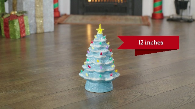 【中古】 White Christmas 14 in. Nostalgic Ceramic Tree - White – Mr. Christmas