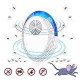 Große effektive reichweite: Ein Ultraschall-Schädlingsbekämpfer kann eine Fläche von 80 bis 120 Quadratmetern abdecken. Es wird empfohlen, dieses Ultraschall-Insektenschutzmittel vertikal >10-30 Zoll vom Boden entfernt zu installieren. Ultraschall kann nicht durch Wände gelangen. Wenn Sie in jedem Raum einen Insektenschutz-Ultraschall haben, können Sie die besten Ergebnisse erzielen.