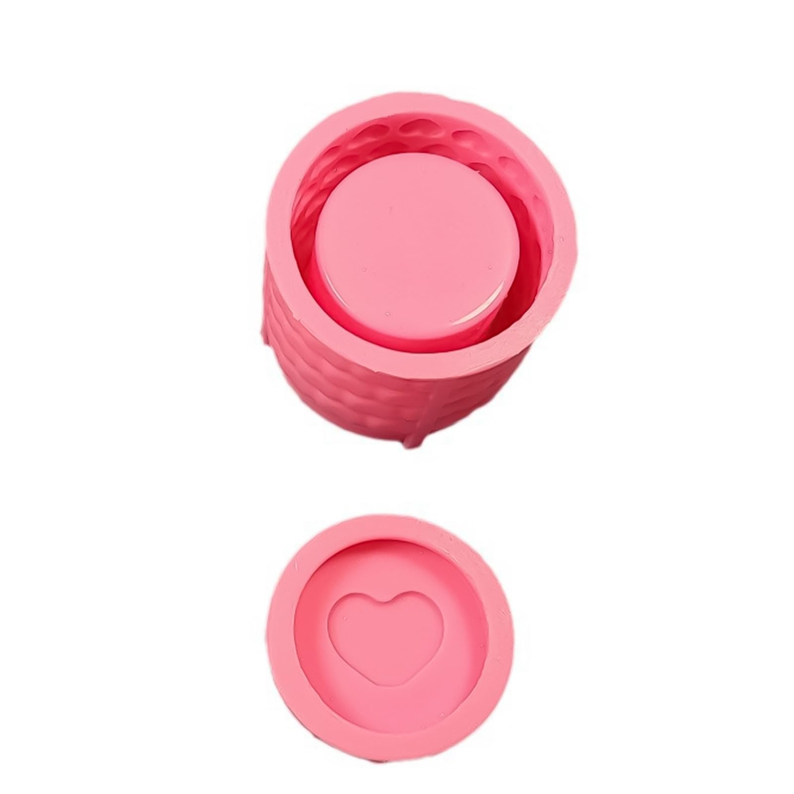 NUEAYMS Cylinder Cup Molds Silicone Jar Plaster Epoxy Resin for Making Cylinder Cup Epoxy Resin Jar Craft Supplies