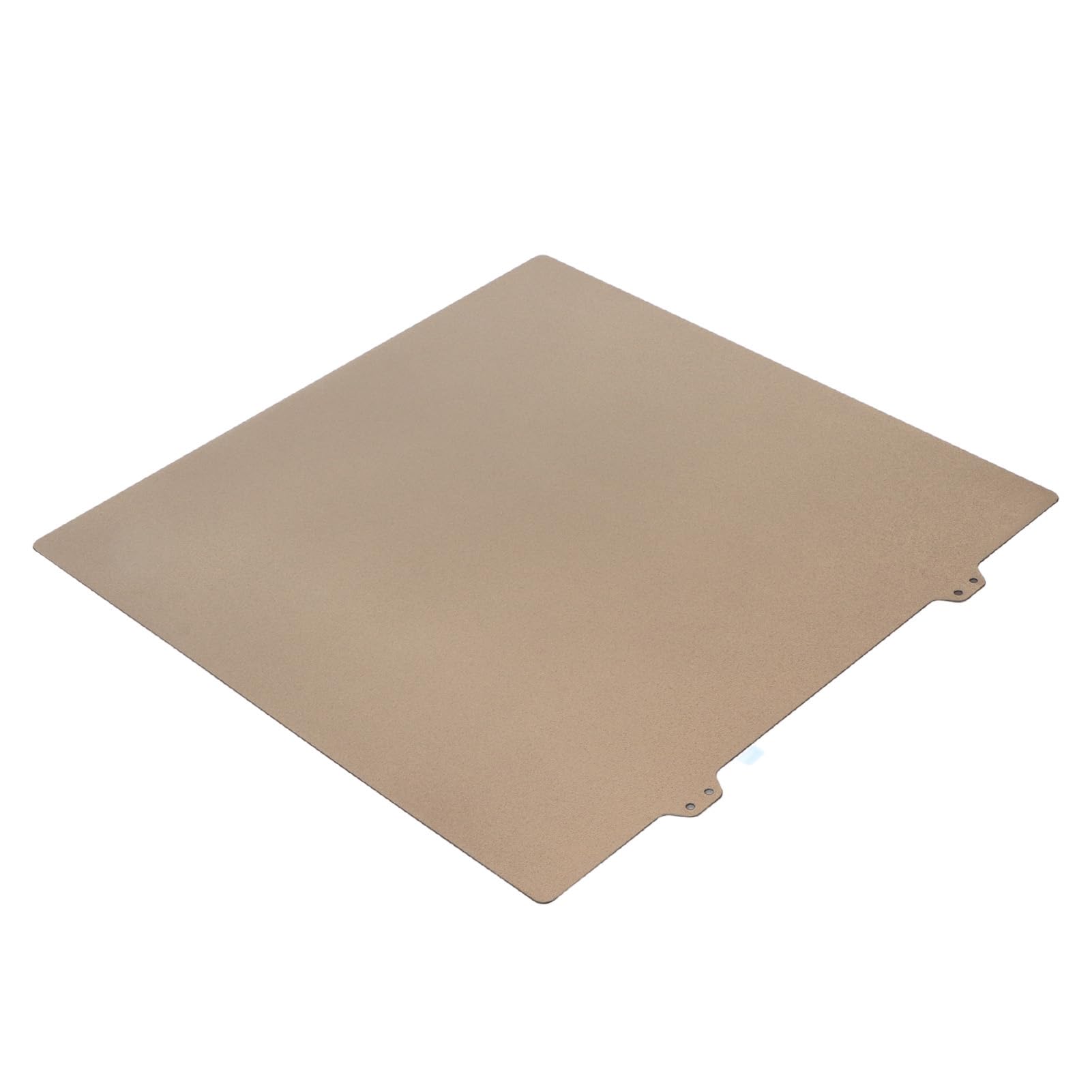 Tosuny Piastra in Acciaio PEI Testurizzata con Pellicola PEY per Stampante 3D 2.4, Piastra di Costruzione Flessibile per Tridente, Stampa PLA PETG ABS TPU, Fronte-retro, 11,8 X 11,8 Pollici (
