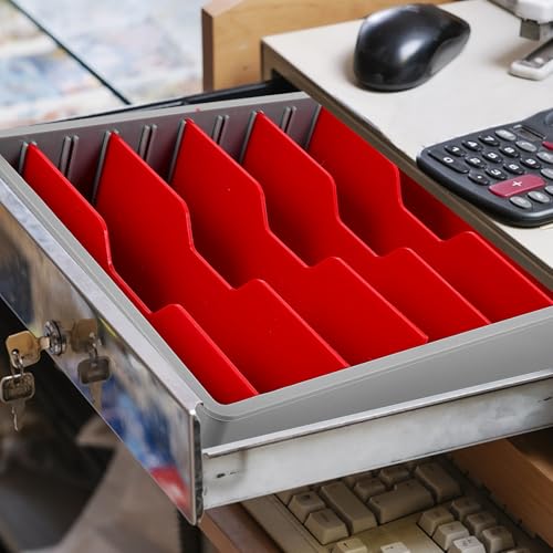Compartiment pour billets pour organiser le tiroir-caisse sous comptoir des boutiques - 6