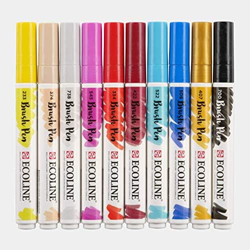 Ecoline Brush Pen 10 Fashion Marker Pens
