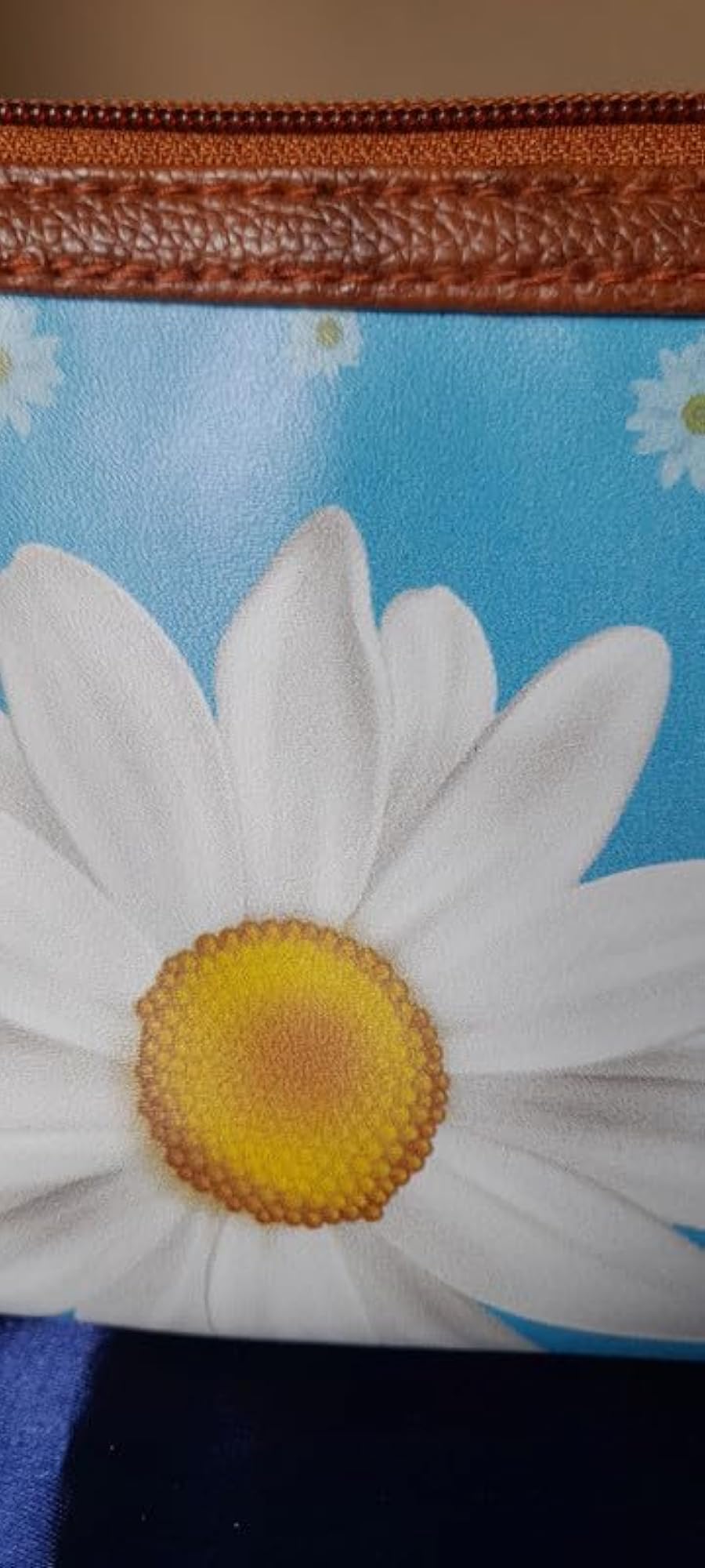 Daisy Delight Cosmetic Pouch, Cute & Functional Makeup Bag for Travel