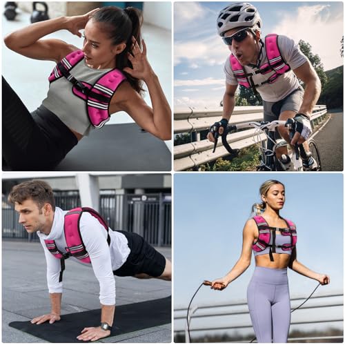 Zeerun 10 lb Adjustable Weighted Vest — view 7