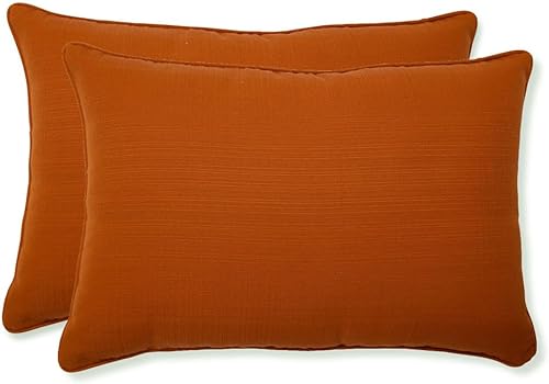 Vista 111 de Pillow Perfect - Cojín cuadrado para asiento de esquina para exteriores o interiores, color cobalto