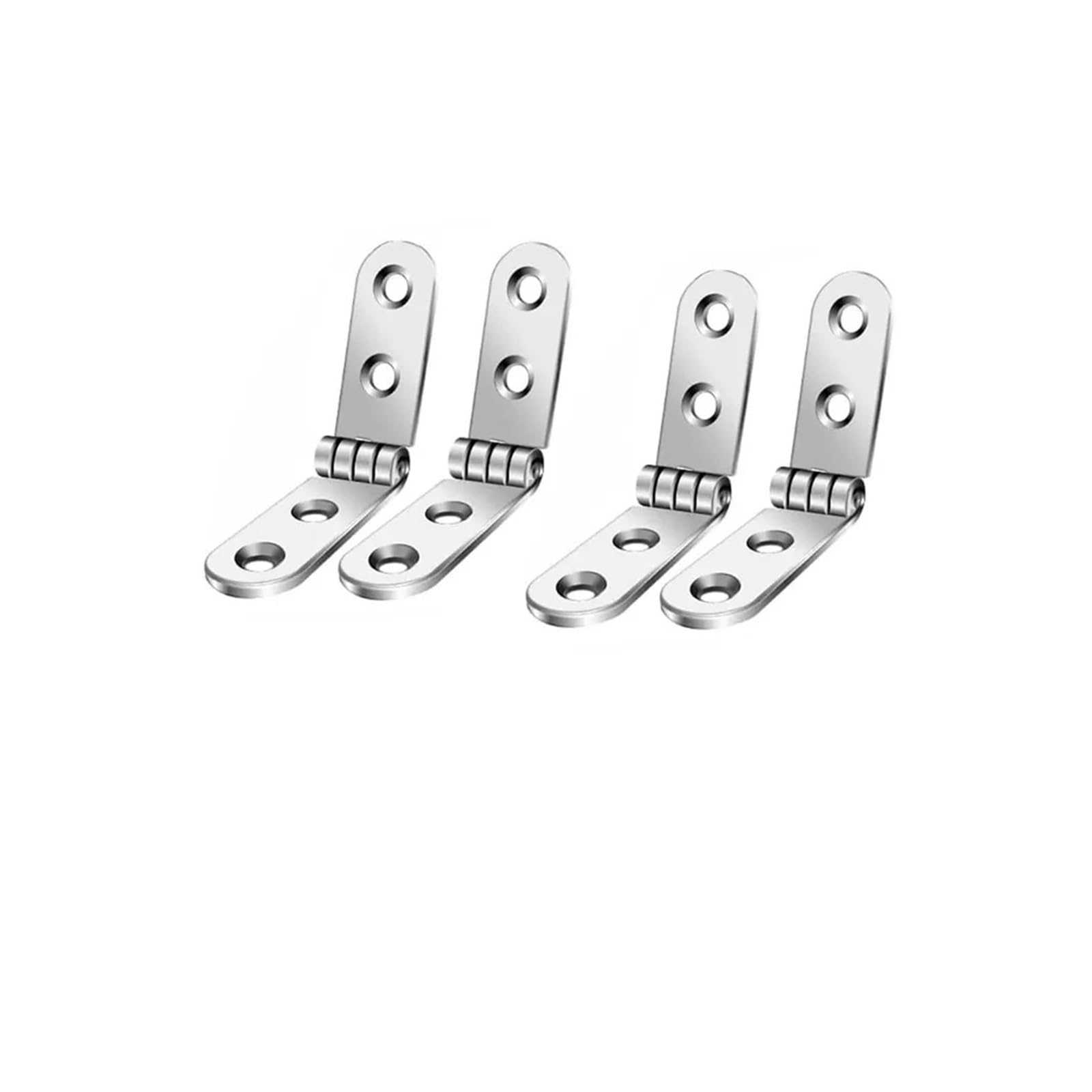 Generic Rounded Buffer Foldable Flap Hinges for Sewing Machine Cabinet(4PCS)