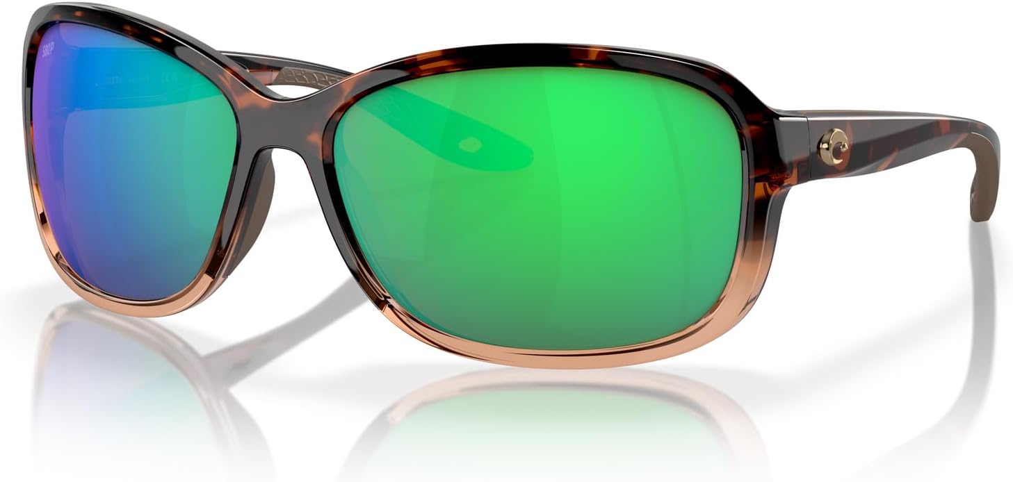 Costa Del Mar Womens Seadrift Rectangular Sunglasses