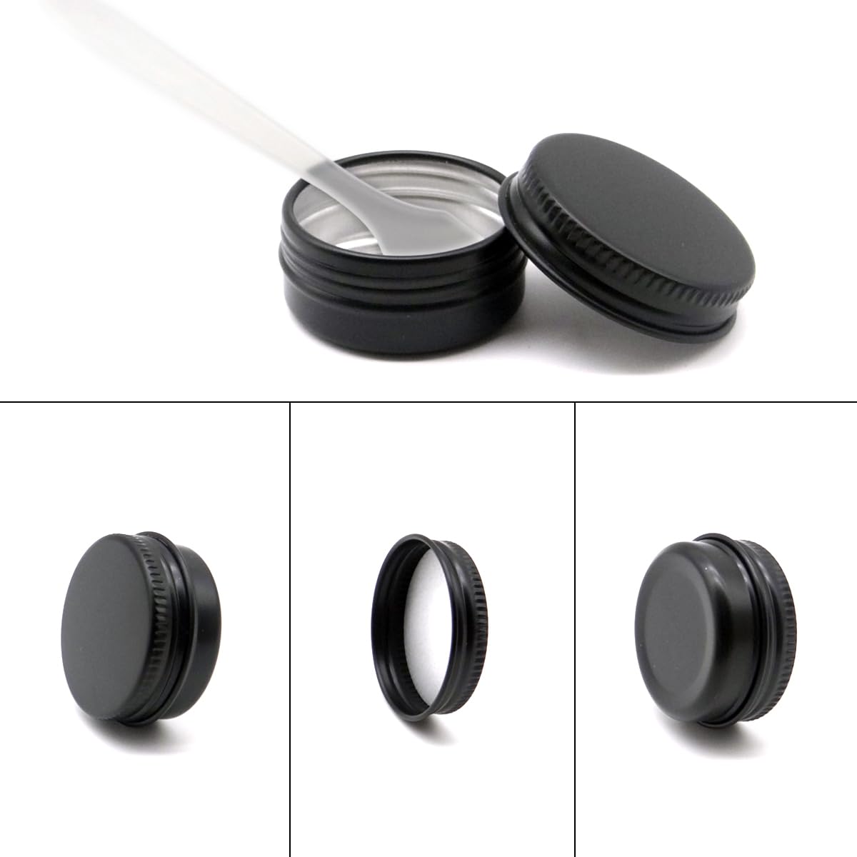 Wopanxye 10ml Aluminum Tin Jar, 1/3 oz Makeup Containers - Image 4