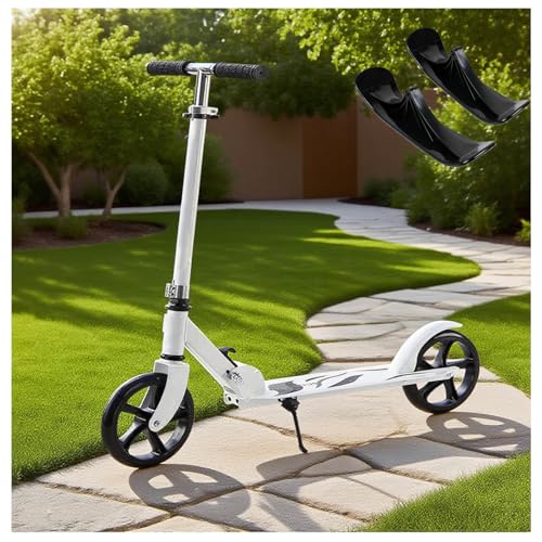 Plegable 2 en 1 Patinete Niño con Dos Ruedas Altura Ajustable 150 Kg De Carga Patinete Urbano para Niños y Niñas de 3 a 15 Años Ideal para Deportes Al Aire Libre